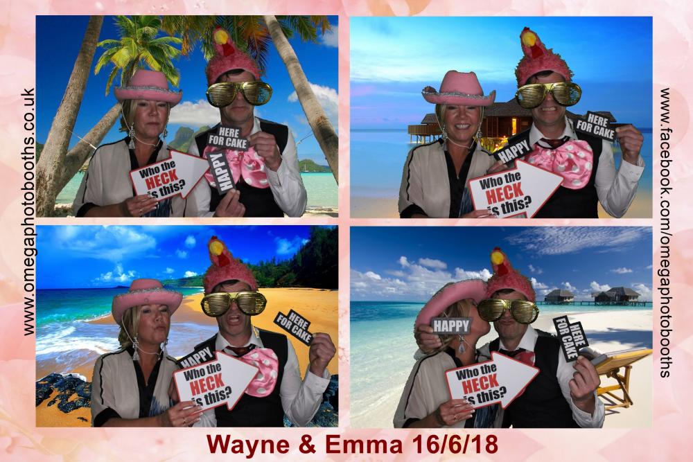 Emma & Wayne's Wedding | View more photos from the event at gallery.omegaphotobooths.co.uk/u/Omega-Photobooths/Emma-Waynes-Wedding